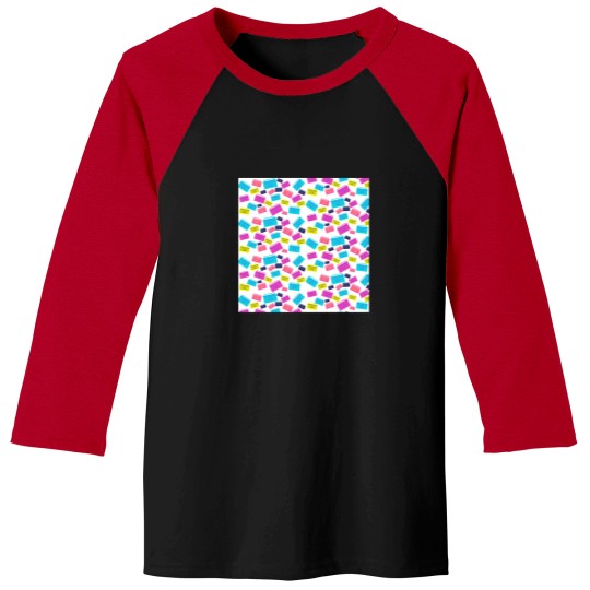 Discover 80'S Boombox Print Baseball Tees