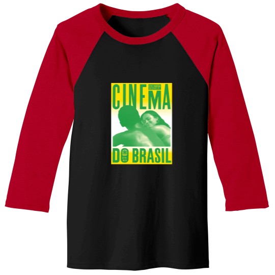 Discover Brazil Cinema Baseball Tees