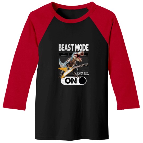 Discover Beast Mode ON Guitarist | Ernie Ball | Funny and Humor Musicians t-shirt Baseball Tees