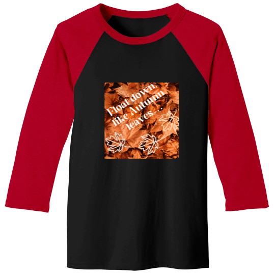 Discover Autumn Leaves Baseball Tees