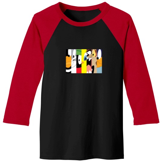 Discover Aesthetic Tunes Squad Cartoon Baseball Tees
