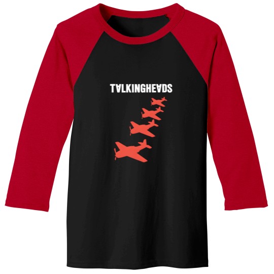 Discover Talking Heads planes - Talking Heads - Baseball Tees