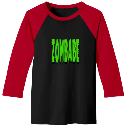 Discover Zombabe Zombie Baseball Tees