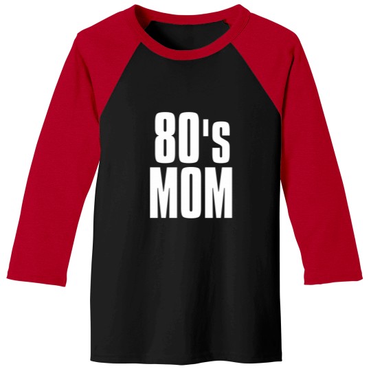 Discover 80'S Mom 2 Baseball Tees
