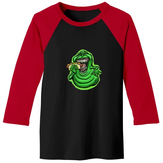 Discover Slimer From Ghostbusters Baseball Tees