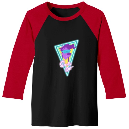 Discover 80S Stand Out Baseball Tees