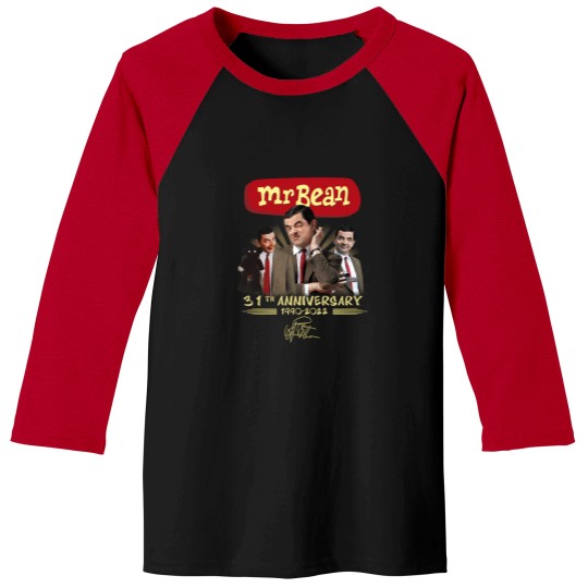 Discover 30Th Anniversary Of Mrbean Thank You Baseball Tees