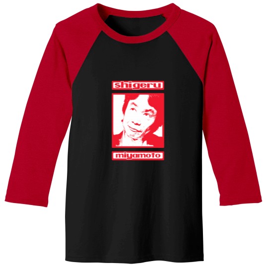 Discover Shigeru Baseball Tees