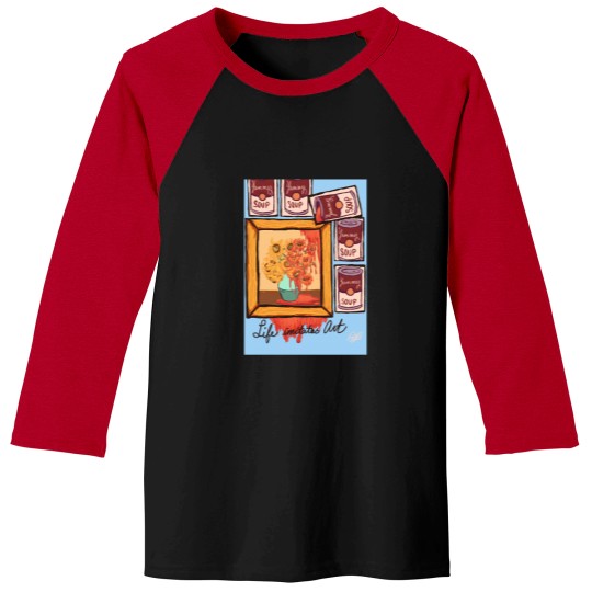 Discover Art is a weird soup Active Baseball Tees