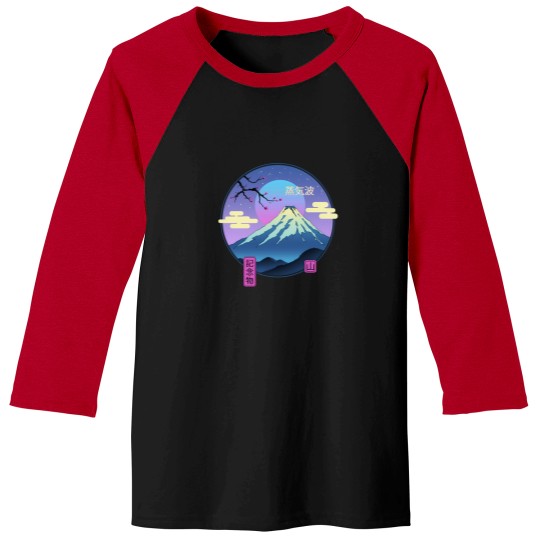 Discover Vapor Landscape Baseball Tees