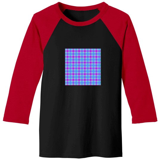 Discover 80'S Fever Plaid Baseball Tees
