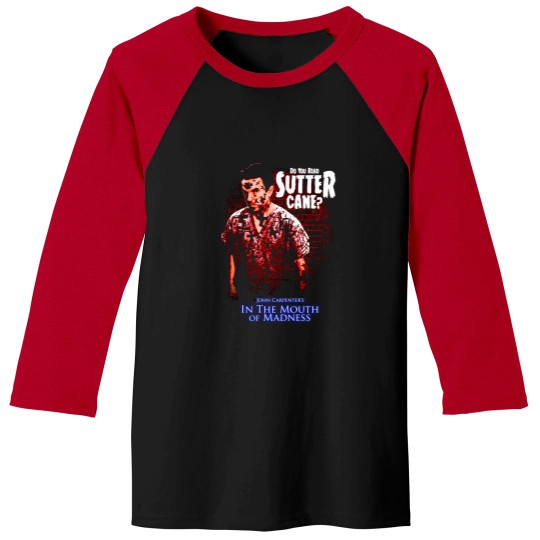Discover Sutter Cane John Carpenter Horror Movie T-Shirt 3867 Baseball Tees