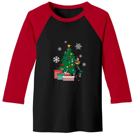 Discover Quan Chi Around The Christmas Tree Mortal Kombat Baseball Tees