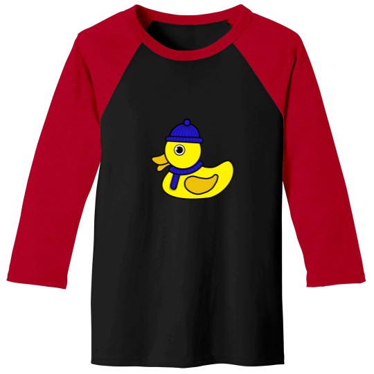Discover Yellow Winter Duck Active Baseball Tees