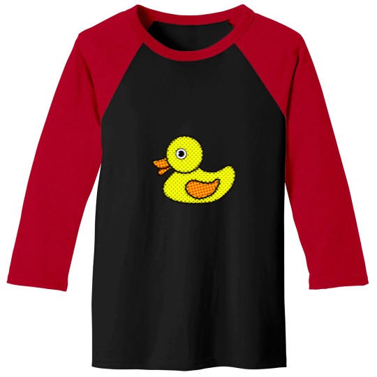 Discover Yellow Spotty Duck Active Baseball Tees