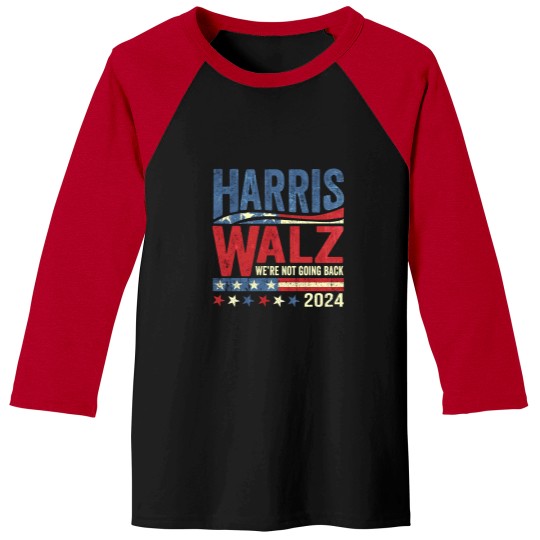 Discover Harris Walz, we're not going back - Were Not Going Back - Baseball Tees
