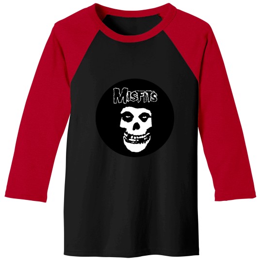Discover Misfitss Band Logo Baseball Tees
