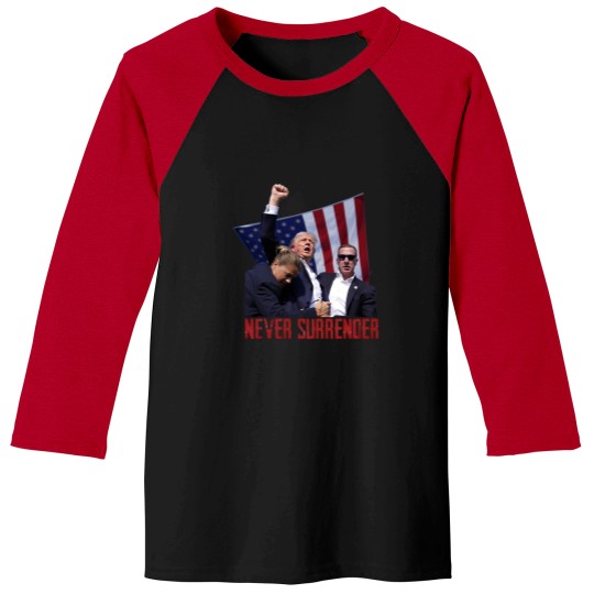 Discover Trump Shot Baseball Tees - Pennsylvania Rally 2024