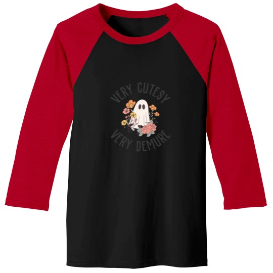 Discover Very Cutesy Very Demure Hallowee Ghostt 832 Baseball Tees