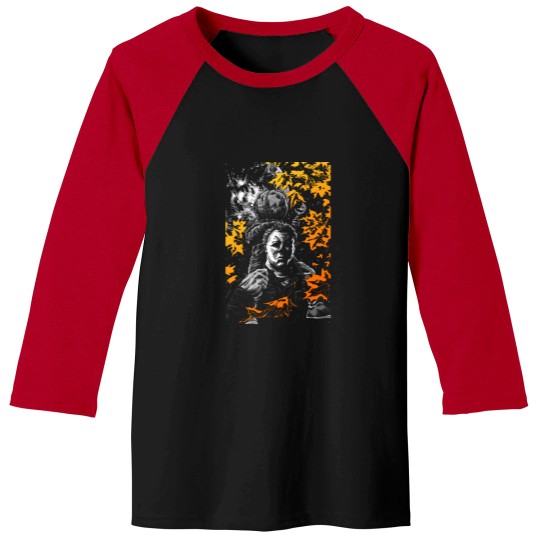 Discover Trick R Treat halloweens michael sam myers 1978 2007 samhain Baseball Tees