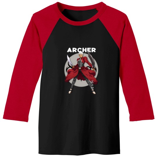 Discover Fate Stay Night Unlimited Blade Works Anime Archer Baseball Tees