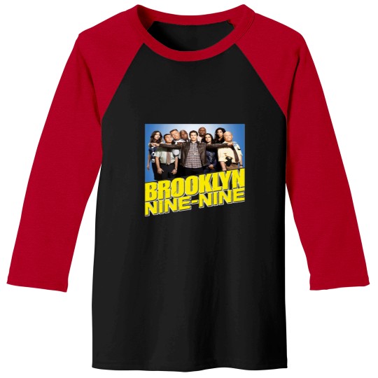 Discover Brooklynss nine nine cast and logo Essential Baseball Tees