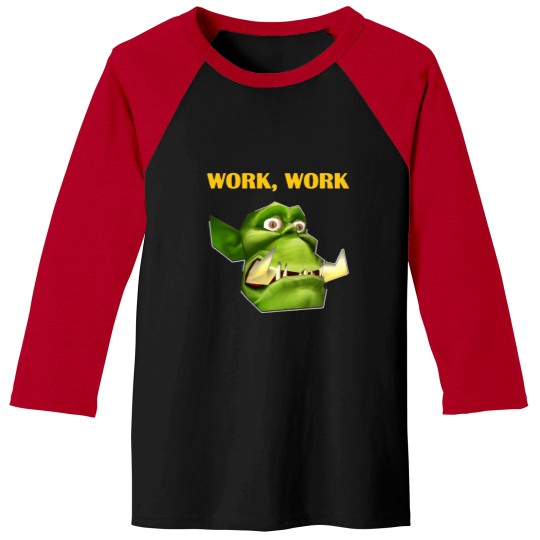 Discover Office peon workaholic Baseball Tees