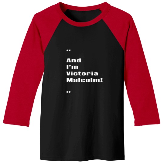 Discover Spice Girls Victoria Posh Spice  And I'M Victoria Malcolm Baseball Tees