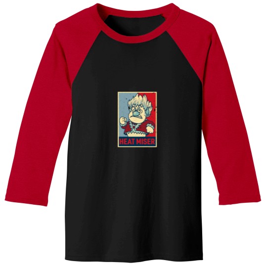 Discover red color heat character Baseball Tees