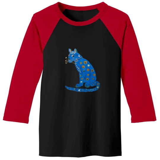 Discover Blue Cat 2 Baseball Tees