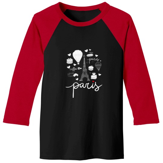 Discover Paris is always a good idea Baseball Tees