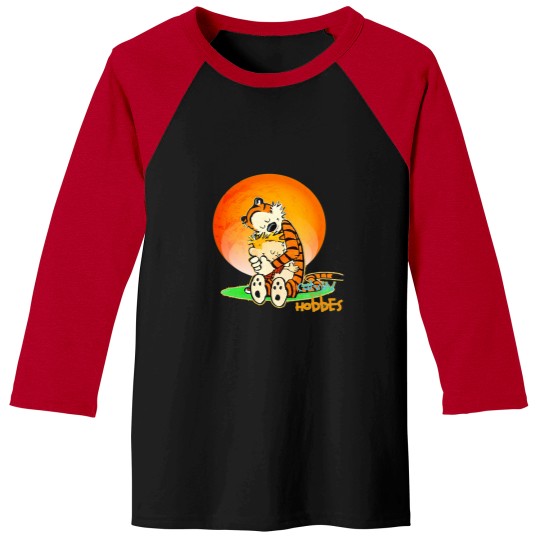 Discover calvin and hobbes Baseball Tees