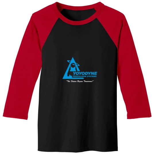 Discover Yoyodyne Propulsion Systems (white text) Baseball Tees