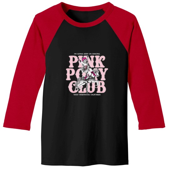 Discover Pink Pony Club Unisex Jersey Short Sleeve Baseball Tees, Chappell Roan Fan Baseball Tees
