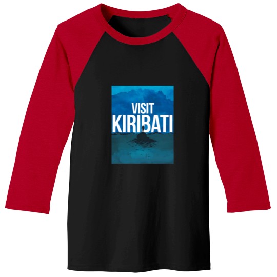 Discover Visit KiribatiTravel KiribatiPremium .png Baseball Tees