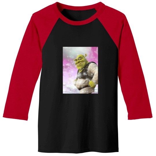 Discover Shrek Fan Cam Long Baseball Tees