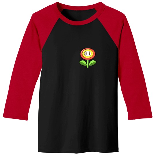 Discover firess Flower Baseball Tees