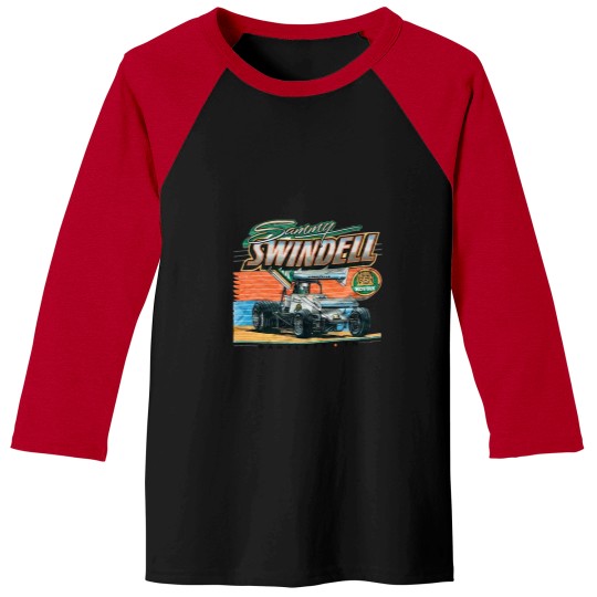 Discover Vintage!!! 1987 Sammy Swindell Kodiak Sprint Car Baseball Tees