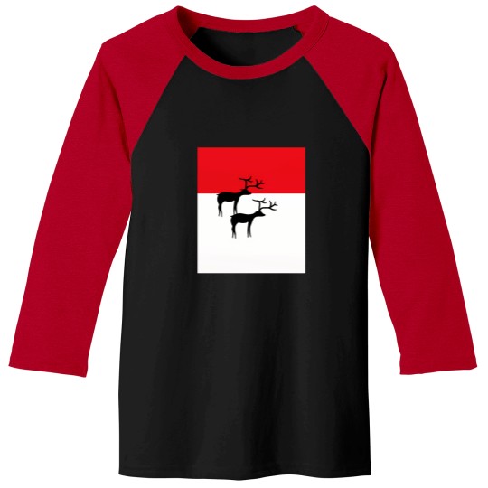Discover 2 Reindeer Baseball Tees