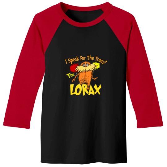 Discover The Lorax Trees Baseball Tee for Readers