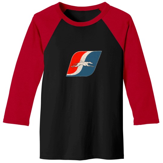 Discover Vintage Greyhound Bus decal USA Baseball Tees