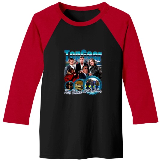 Discover Top Gear Jeremy Clarkson James May Richard Hammond Baseball Tees