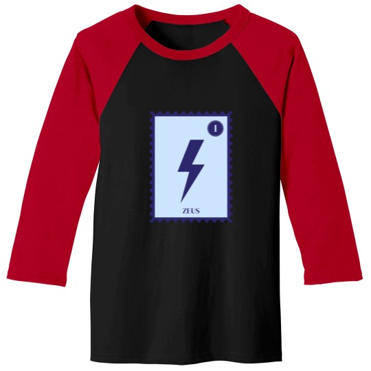 Discover Zeus Camp Half-Blood StampPercy Jackson Baseball Tees