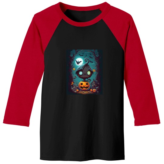 Discover Halloween Bump In The Night Fun 0003 Baseball Tees