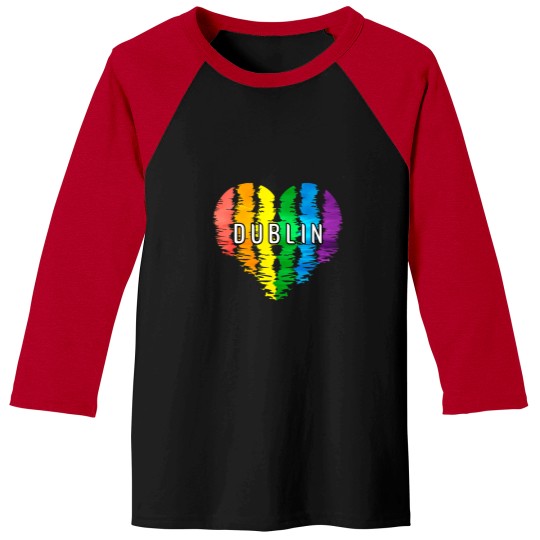 Discover Dublin Gay Pride Baseball Tees