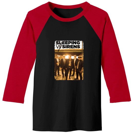 Discover Sleeping With Sirensss Crack Vintage Baseball Tees