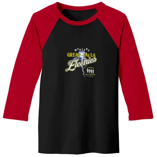 Discover Great Falls Electrics Baseball Tees