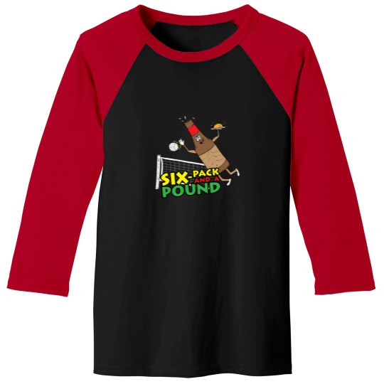 Discover Six Pack And A Pound Baseball Tees