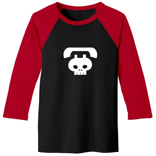 Discover Accurate Solar Skull Phone Baseball Tees