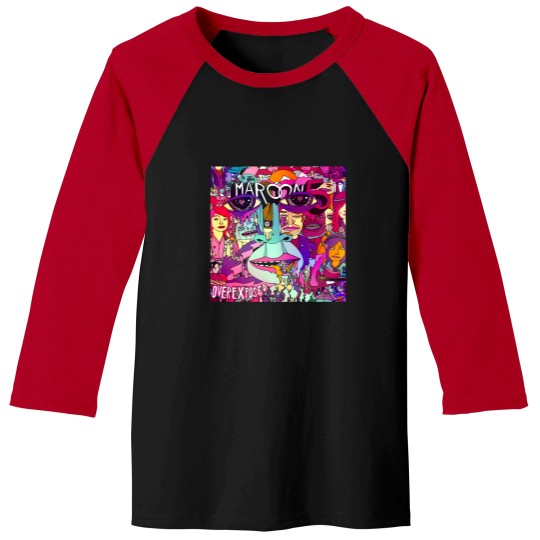 Discover Maroon 5 - Overexposed Baseball Tees